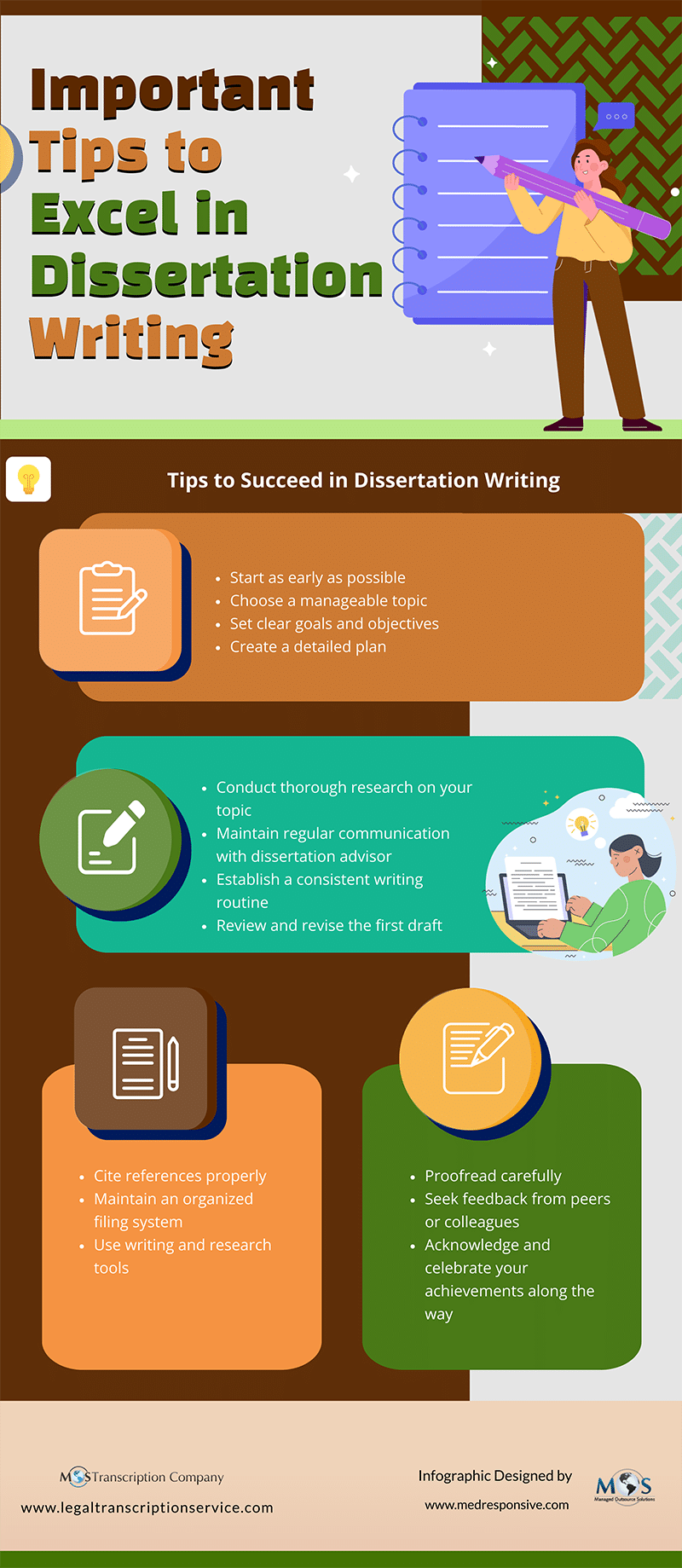 Important Tips to Excel in Dissertation Writing