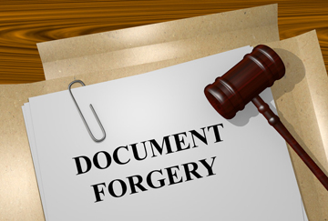 Document Forgery More Common in the Financial Industry