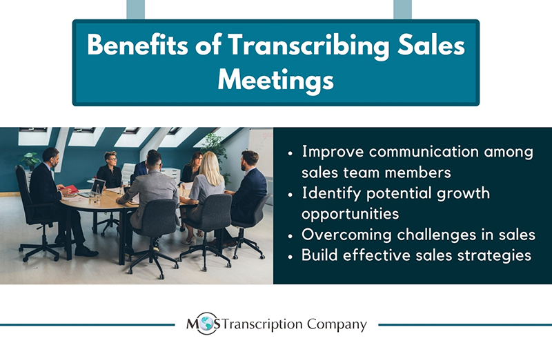 Benefits of Transcribing Sales Meetings