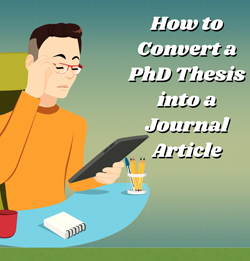 converting thesis to journal article
