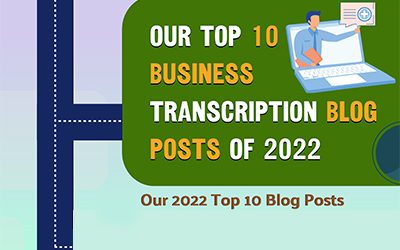 Our Top 10 Business Transcription Blog Posts of 2022