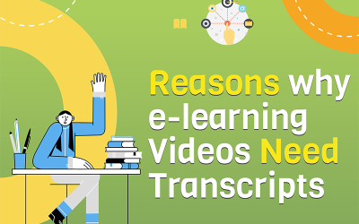 Benefits of Transcripts for E-Learning Videos