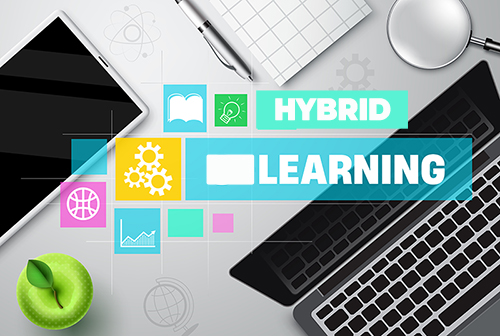 Hybrid Learning: Blending Tradition and Technology for Educational Excellence